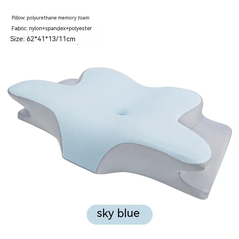 Slow Rebound Memory Foam Neck Support Pillow