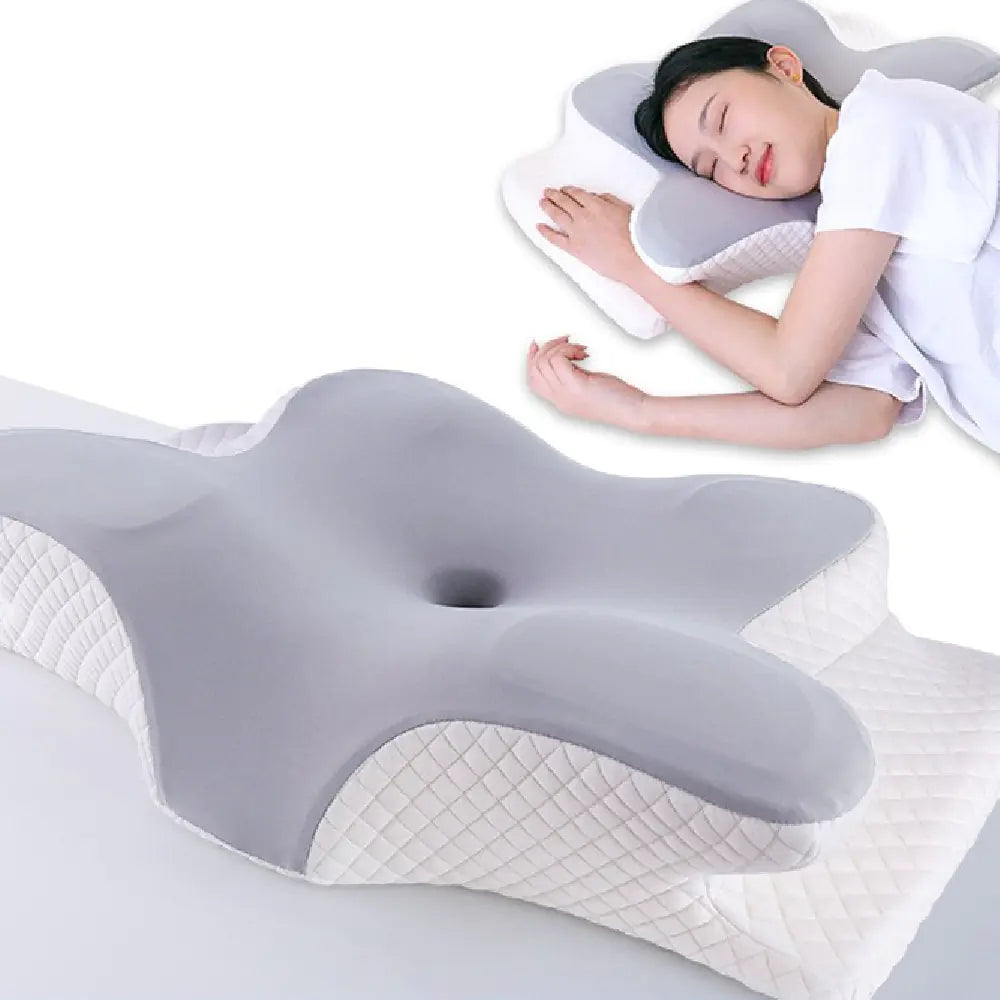 Slow Rebound Memory Foam Neck Support Pillow
